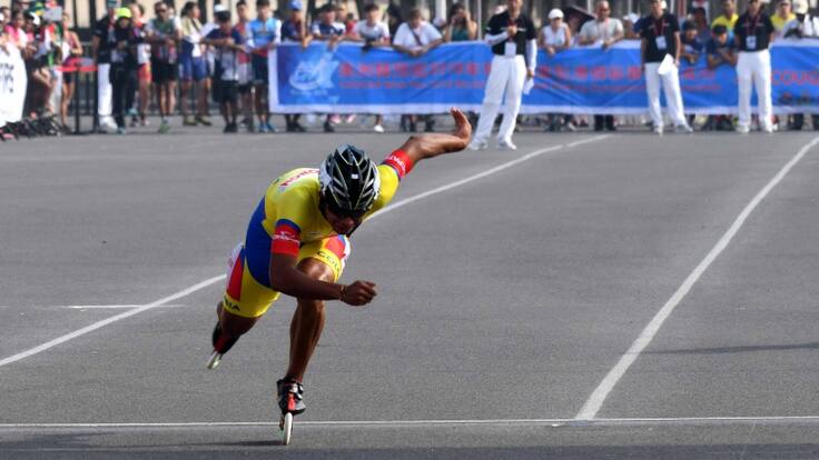 Colombia lidera el Mundial de patinaje