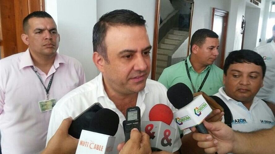 Edwin Besaile. Foto: Gobernación de Córdoba