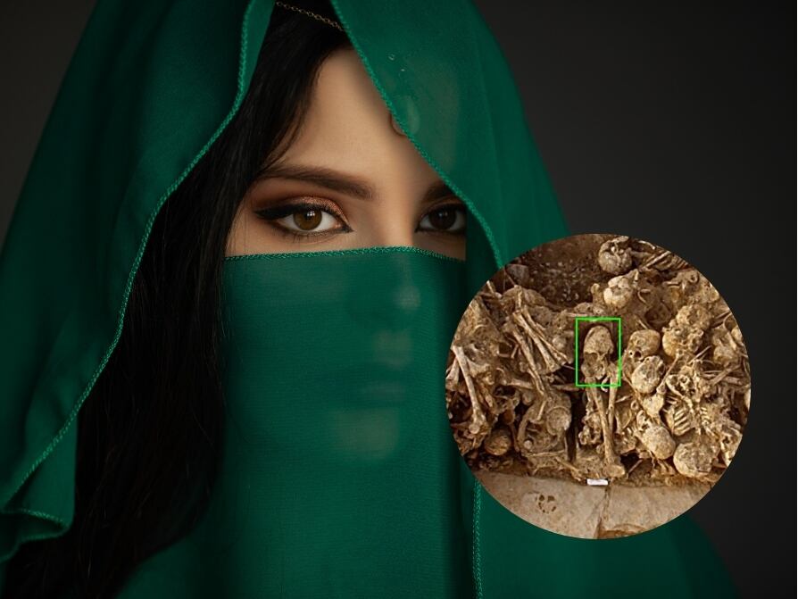 Descubren en Irán el cráneo de una joven de hace 6.200 años con el cráneo modificado y señales de una muerte violenta