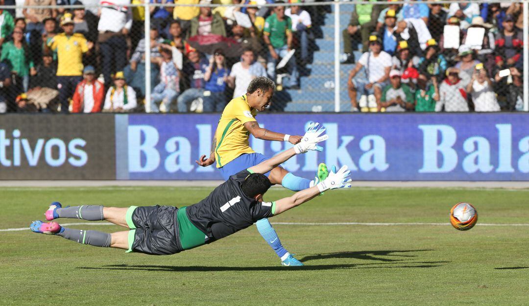 Bolivia 0 - 0 Brasil en Eliminatorias (2017)