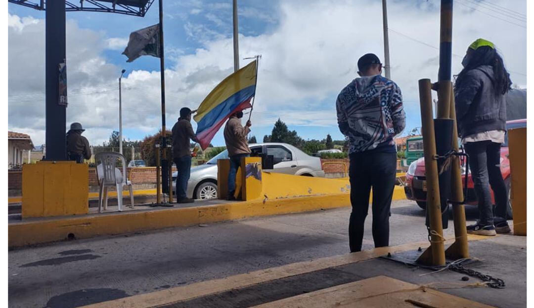 Peaje Tuta, Boyacá.