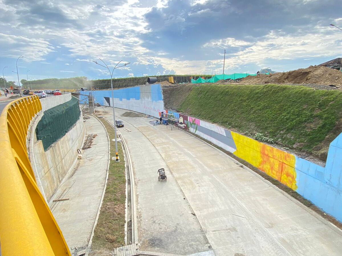 Se habilita el paso por la nueva vía de acceso al Aeropuerto Internacional Matecaña