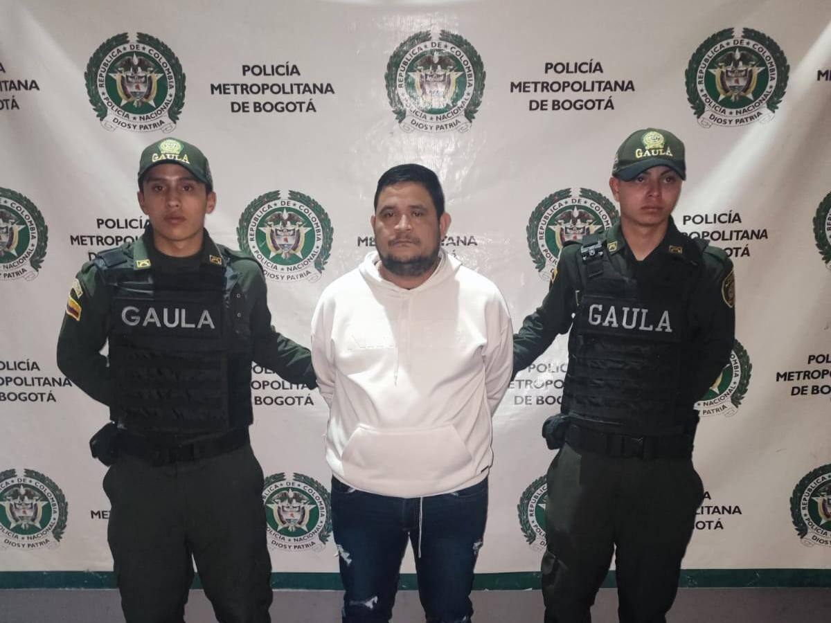 En Bogotá fue capturado alias “Nicho”, uno de los más buscados del Magdalena Medio