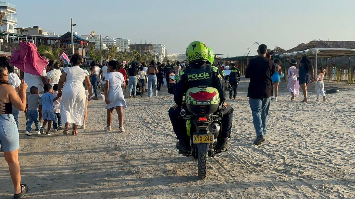 Fiestas del Pescador 2026 en La Boquilla, con fuerte dispositivo policial