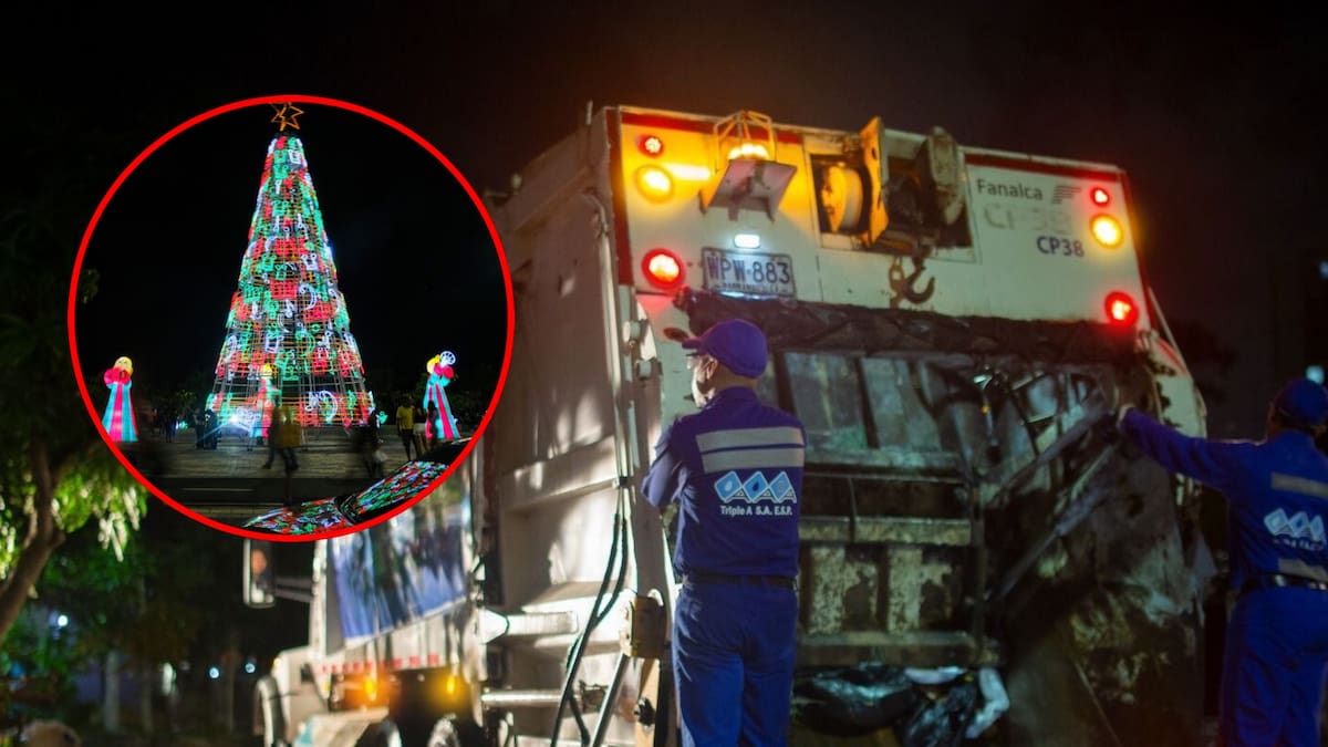 Habrá cambios en la recolección de basuras este 24 y 31 de diciembre en Barranquilla