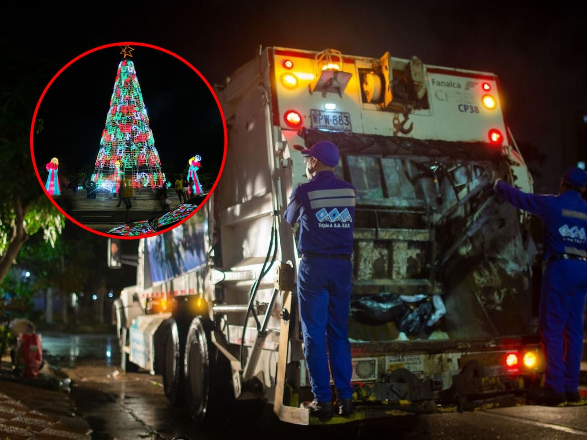 Habrá cambios en la recolección de basuras este 24 y 31 de diciembre en Barranquilla