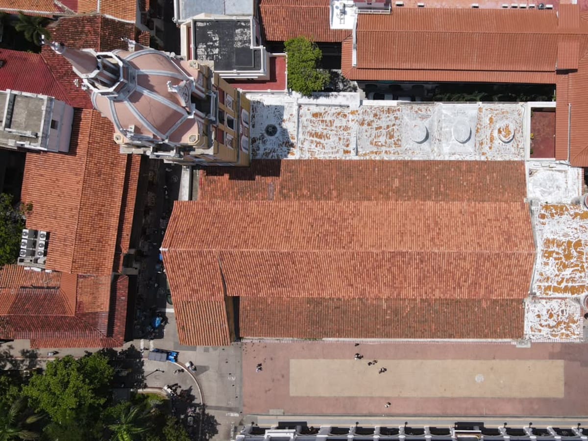 Cartagena inicia intervención de la Catedral Santa Catalina con apoyo del Gobierno de Italia