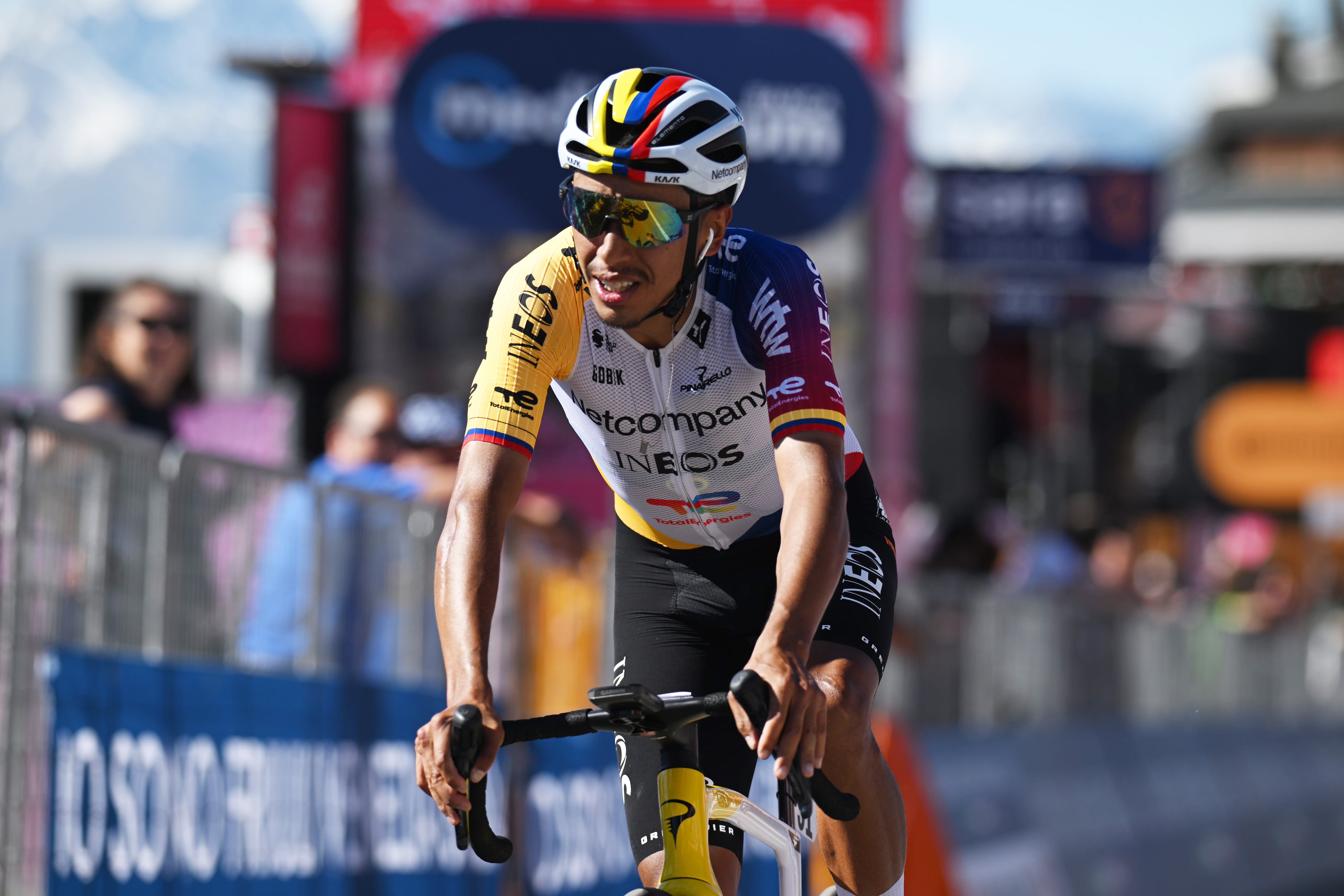 Egan Bernal durante la etapa 14 del Giro de Italia. (Photo by Dario Belingheri/Getty Images)