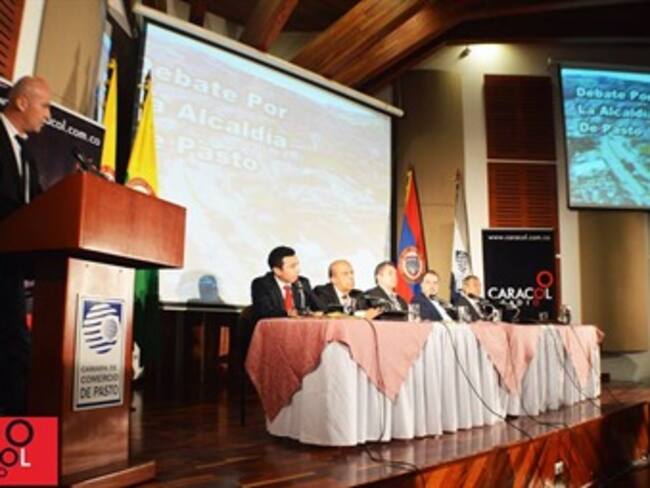 Candente debate con candidatos a la Alcaldía de Pasto