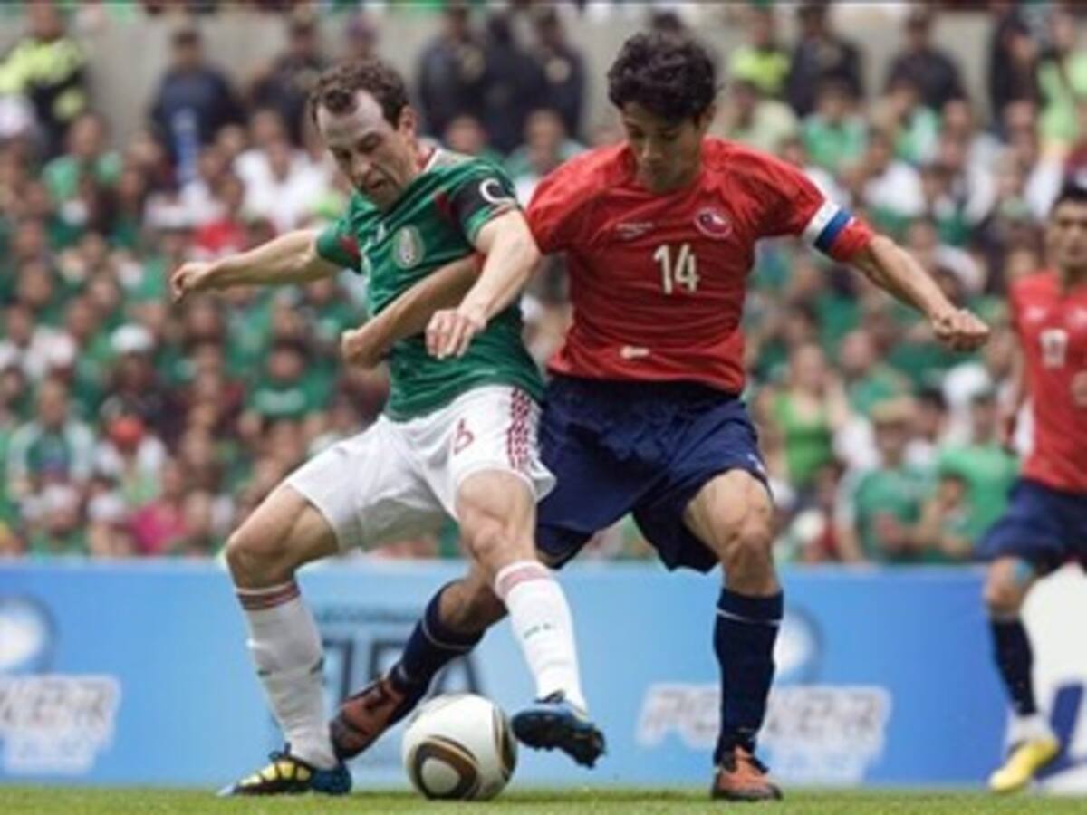 MUNDIAL/ México derrota a Chile en partido amistoso