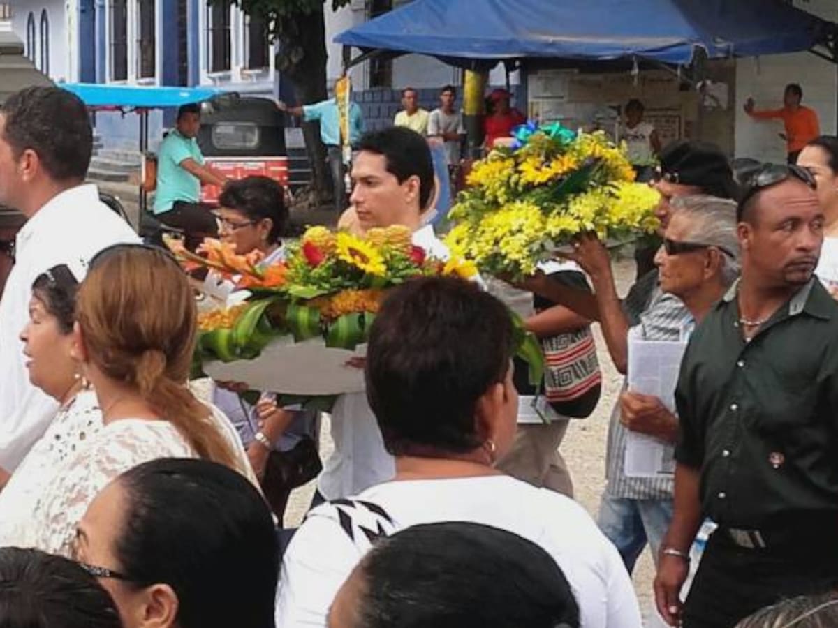 A son de Gaita despidieron los soledeños al maestro Efraín Mejía