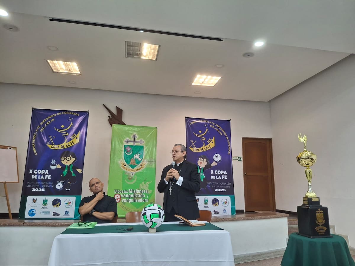 600 sacerdotes participarán de la copa de la Fe en el Quindío, combina fútbol y evangelio