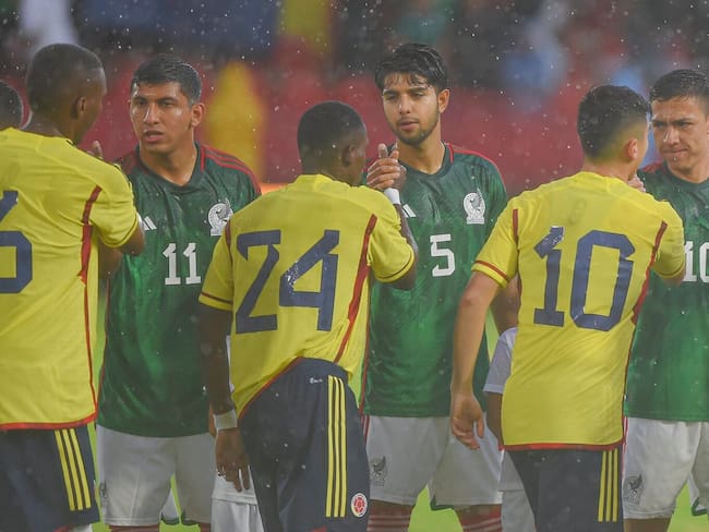 Duelo amistoso entre México y Colombia / FCF