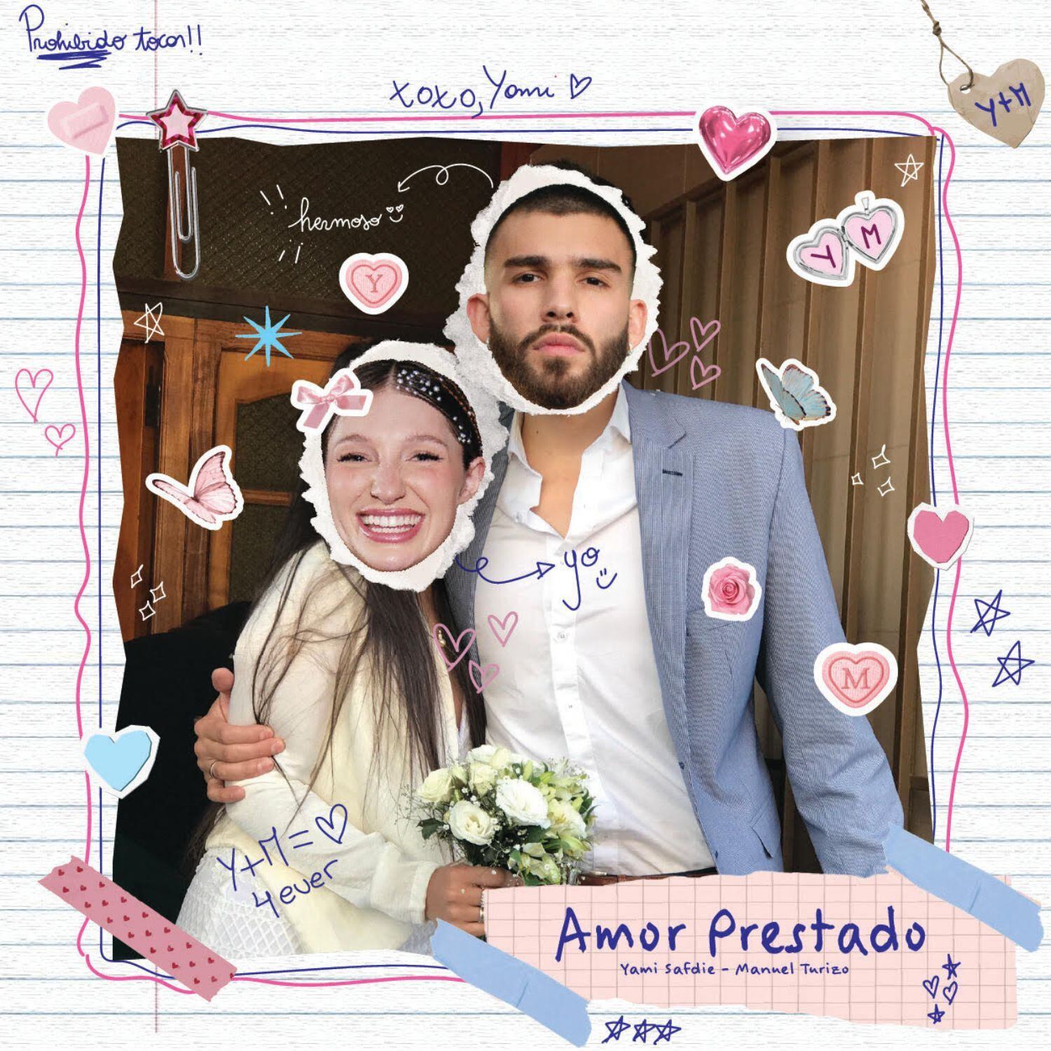 Yami Safdie y Manuel Turizo presentan su poderoso nuevo sencillo “amor prestado”. Cortesía: Warner Music
