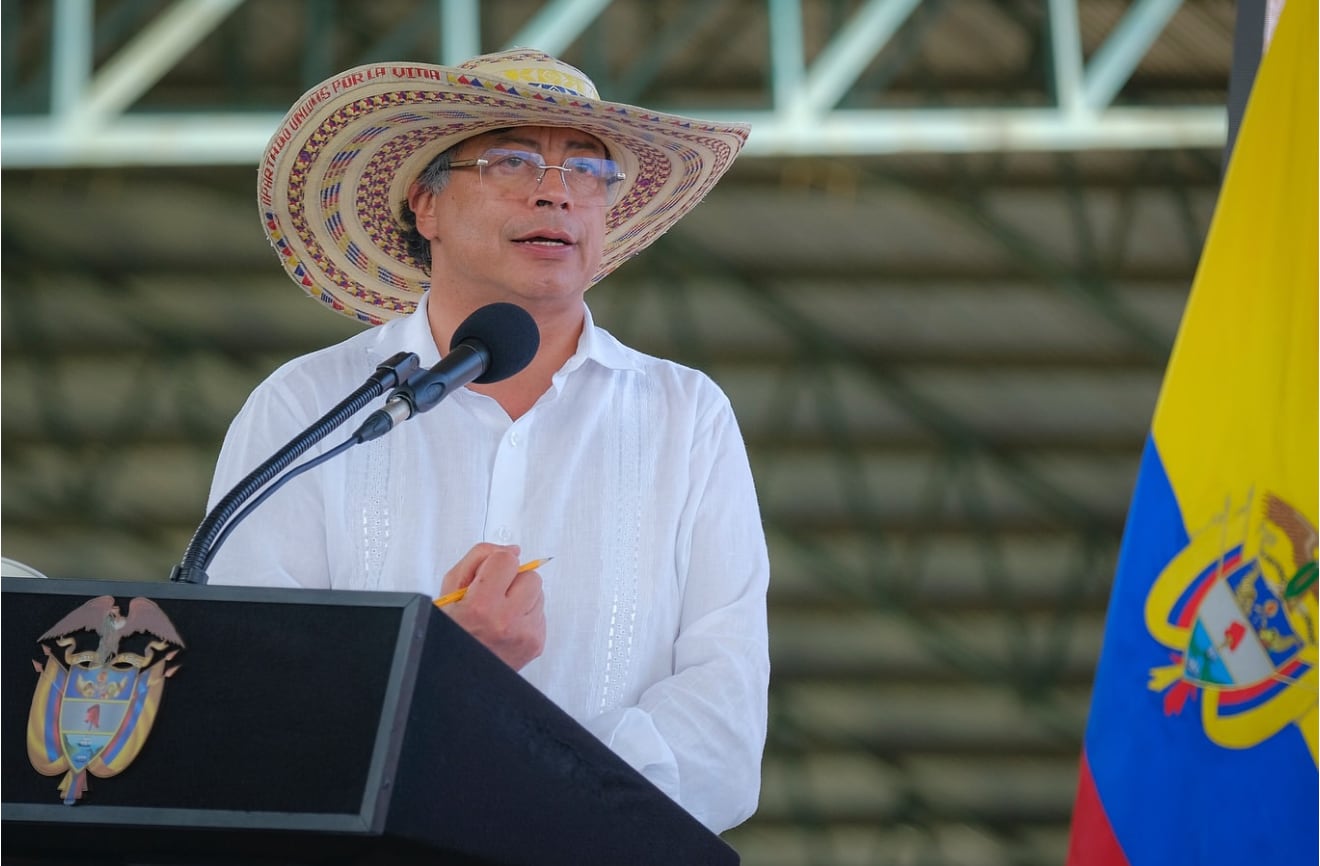 Gustavo Petro, presidente de Colombia. Foto: prensa Presidencia de la República.