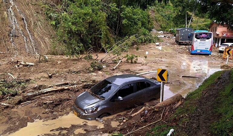 ¿Cuál es la emergencia que se vive en Colombia?. Foto: Agencia EFE / GOBERNACIÓN ANTIOQUIA