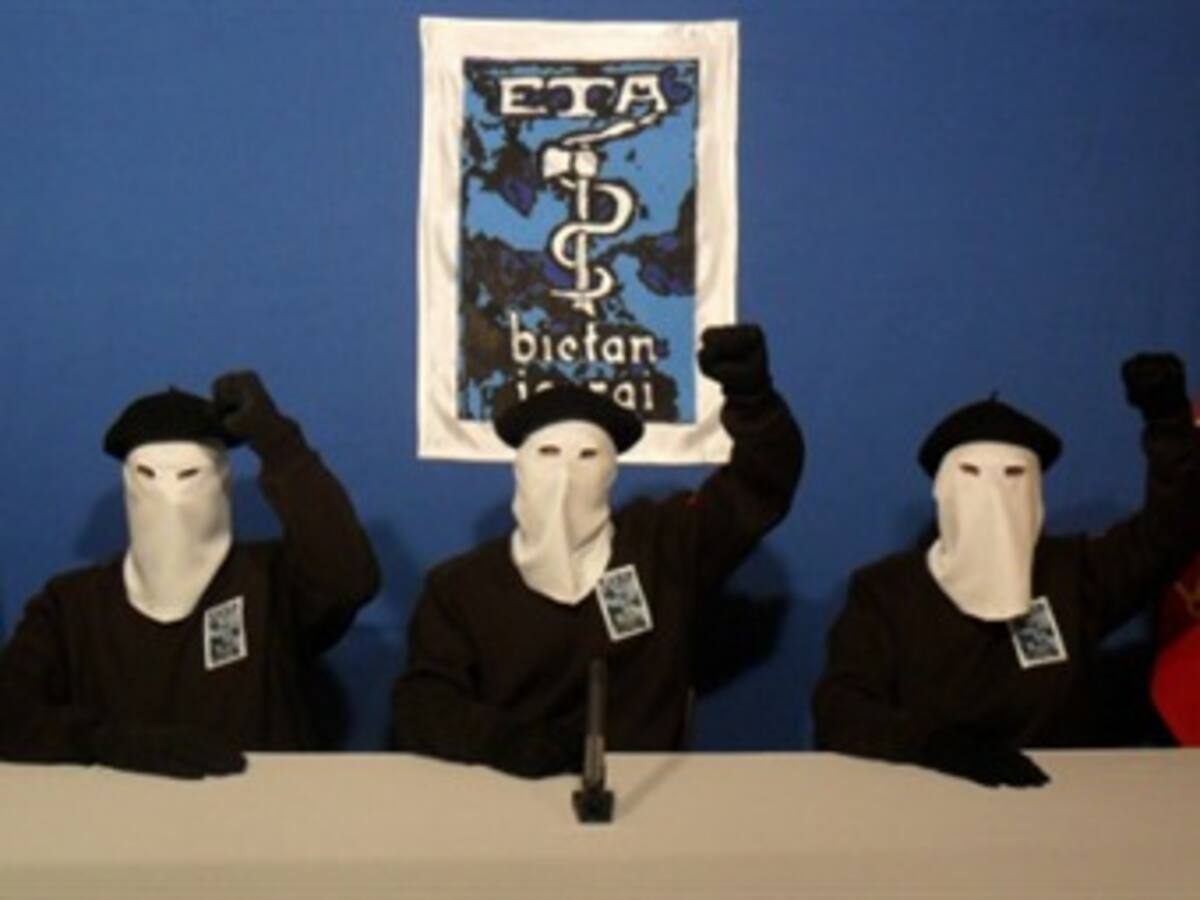 EE.UU. mantiene a ETA como grupo terrorista y alaba la cooperación con España