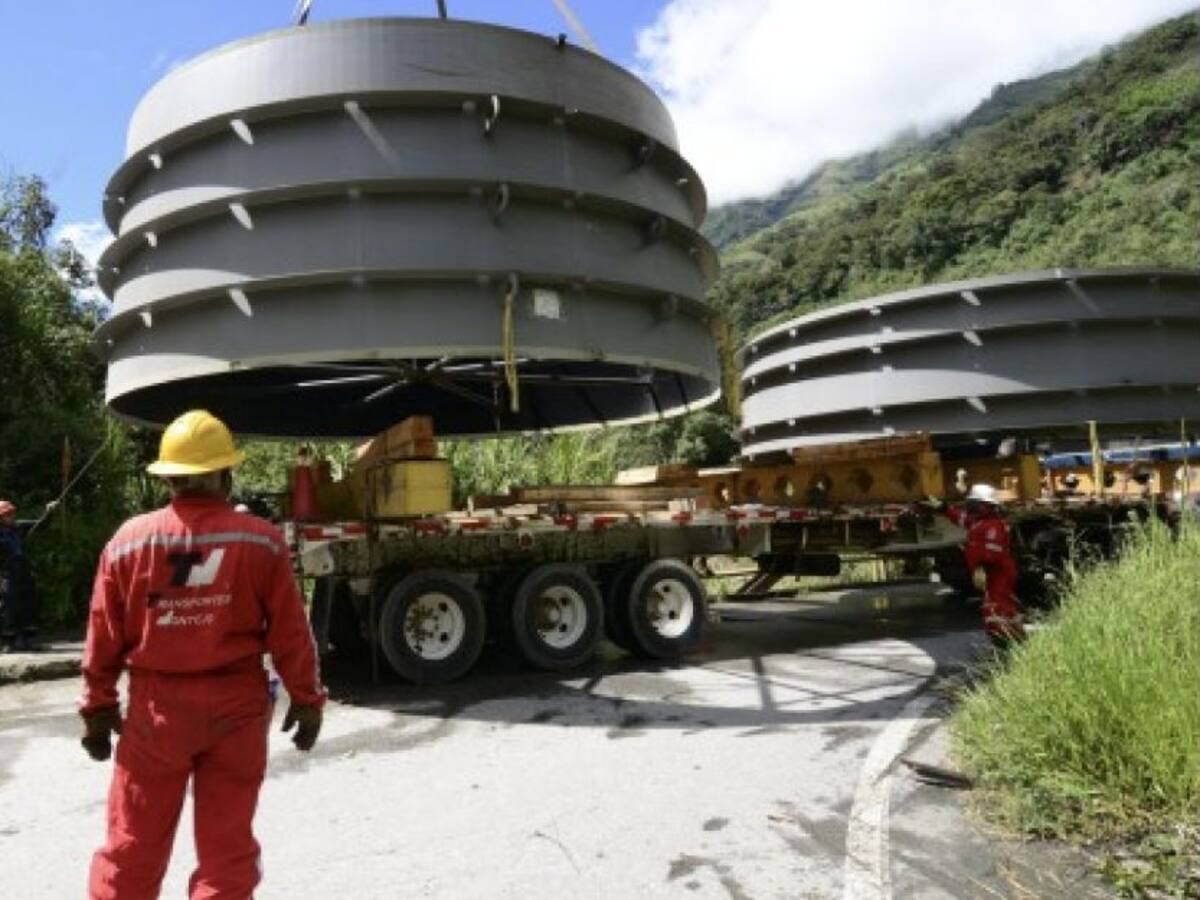 Comenzó ingreso de equipos a la casa de máquinas del proyecto Hidroituango