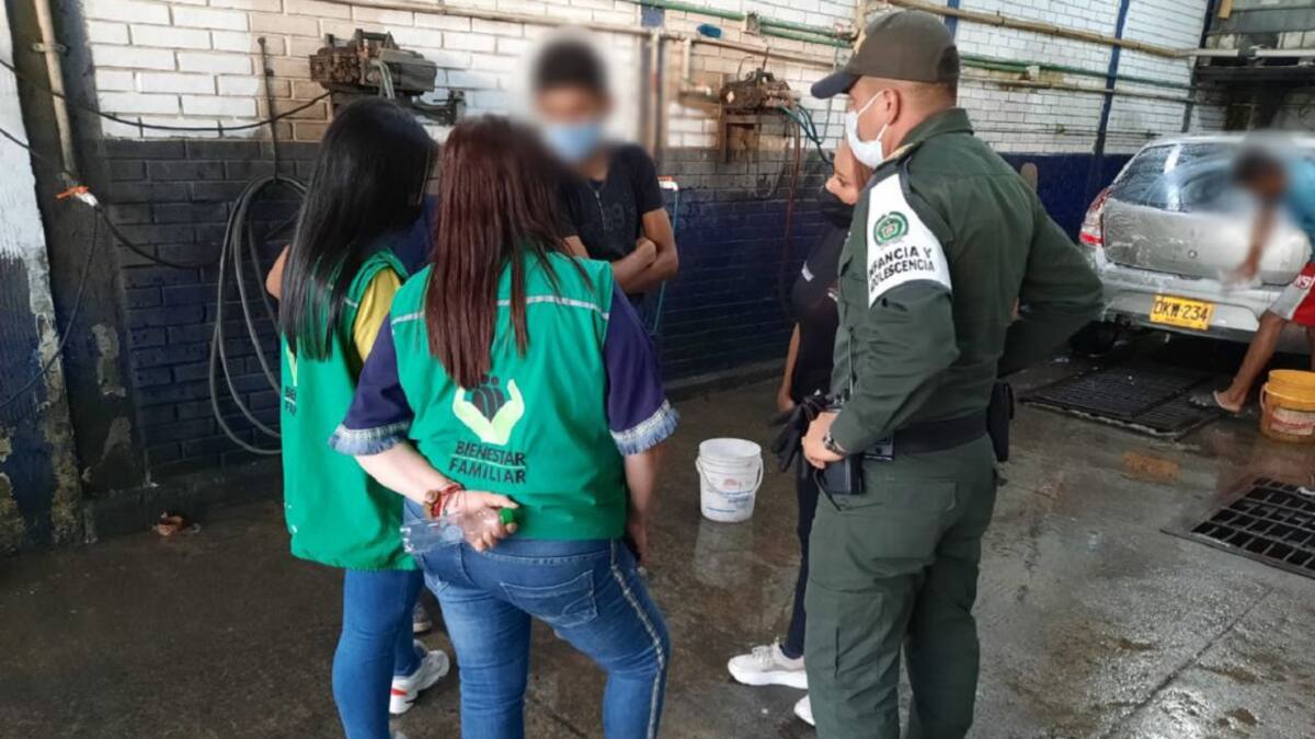 12 menores fueron sorprendidos trabajando ilegalmente