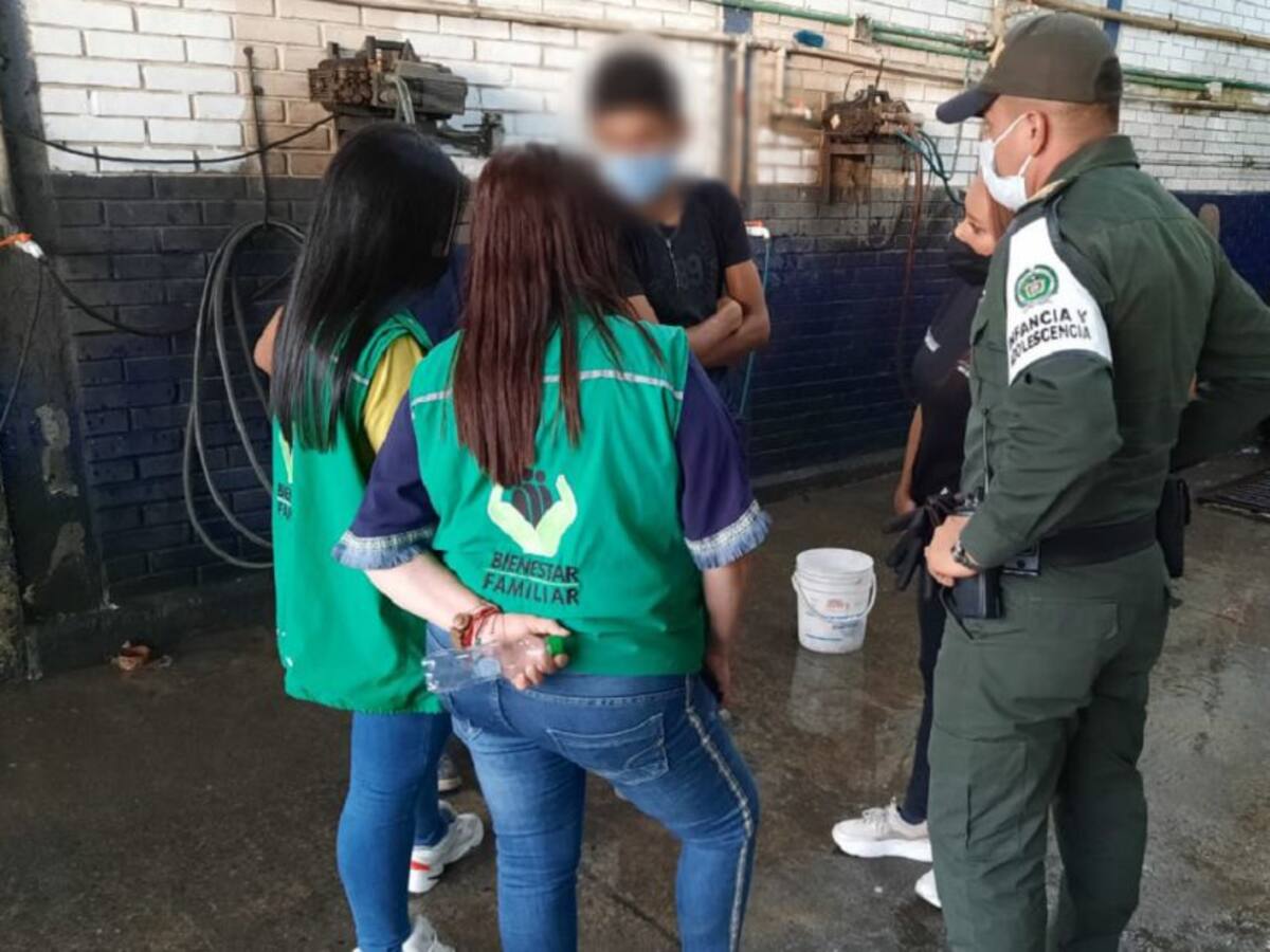12 menores fueron sorprendidos trabajando ilegalmente