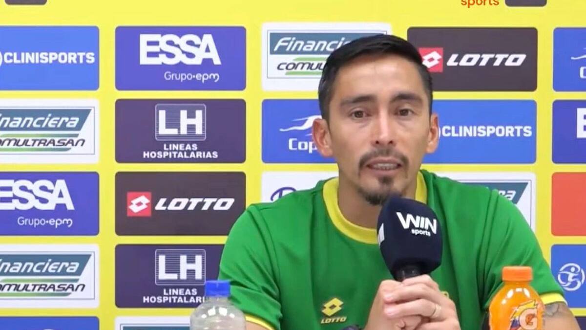 Fabián Sambueza, autocrítico tras eliminación de Bucaramanga en Copa: “Mi partido fue un desastre”