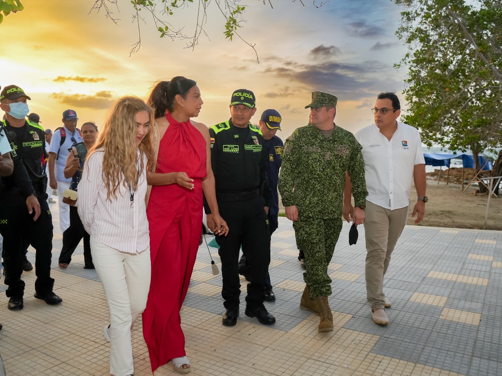 Coveñas Inaugura malecon frente al Mar Caribe