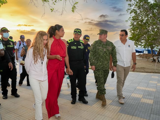 Coveñas Inaugura malecon frente al Mar Caribe