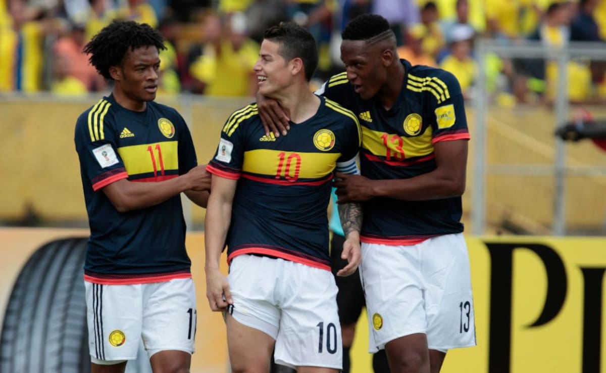 [28/03/17] James y Cuadrado le entregaron un triunfo vital a Colombia 0-2 en campo de Ecuador por Eliminatorias.