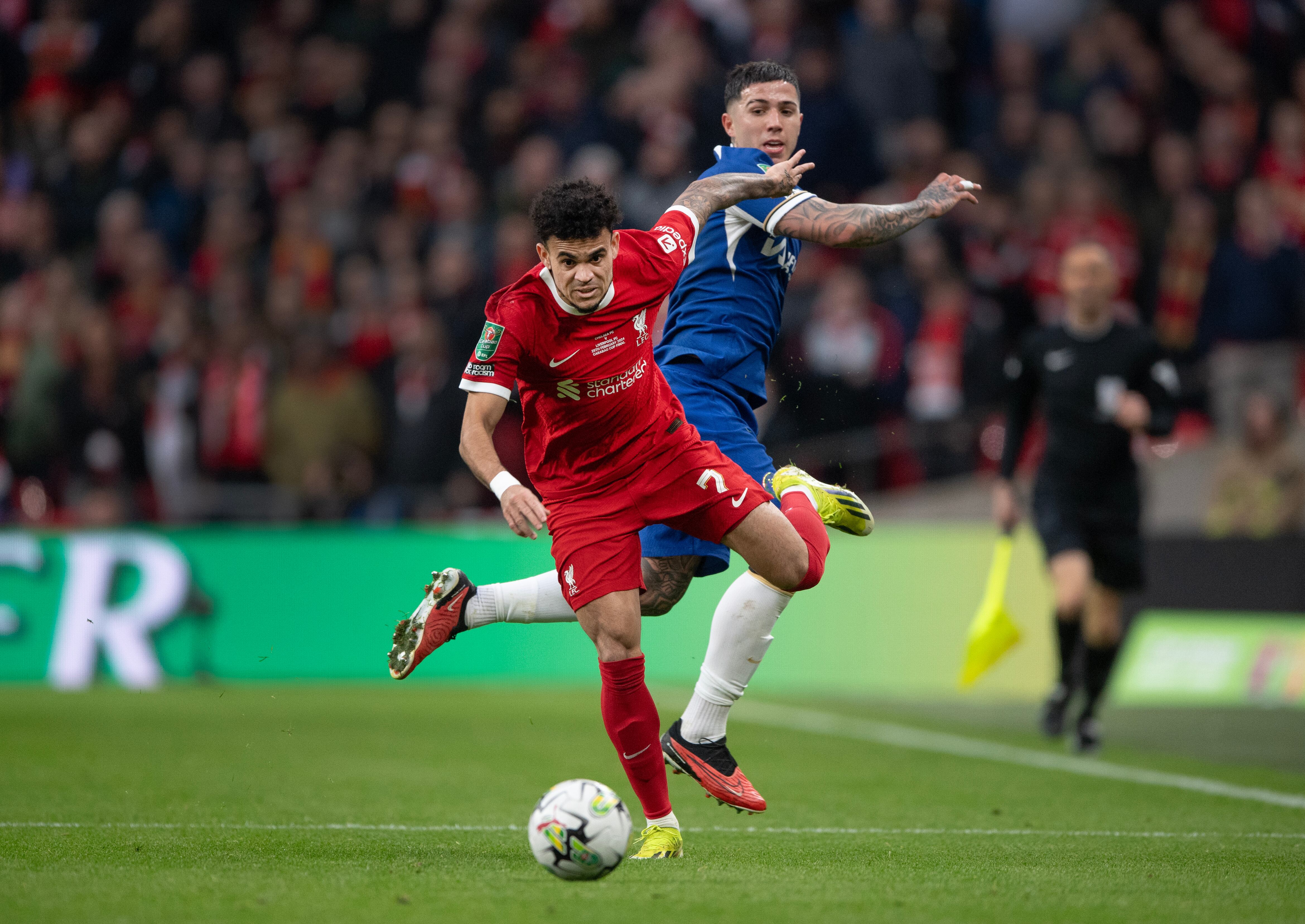 Liverpool vs Chelsea. (Photo by Visionhaus/Getty Images)