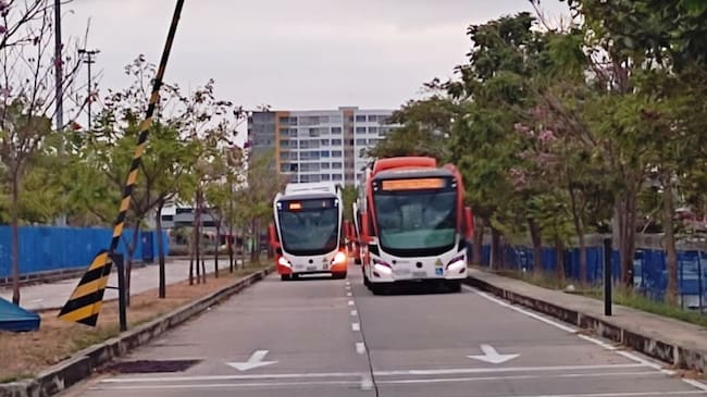 Más de cien mil usuarios de transportaron este 2 de marzo a bordo del sistema de todos los cartageneros