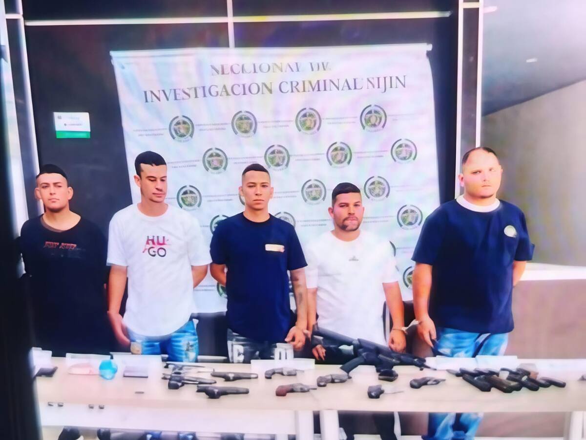Capturados cinco sicarios en conjunto residencial del área metropolitana de Cúcuta