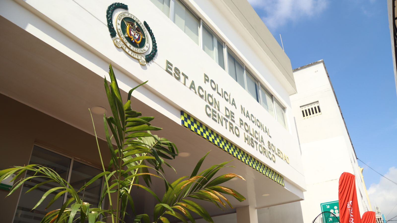 Nueva Estación de Policía. Foto: Gobernación del Atlántico.