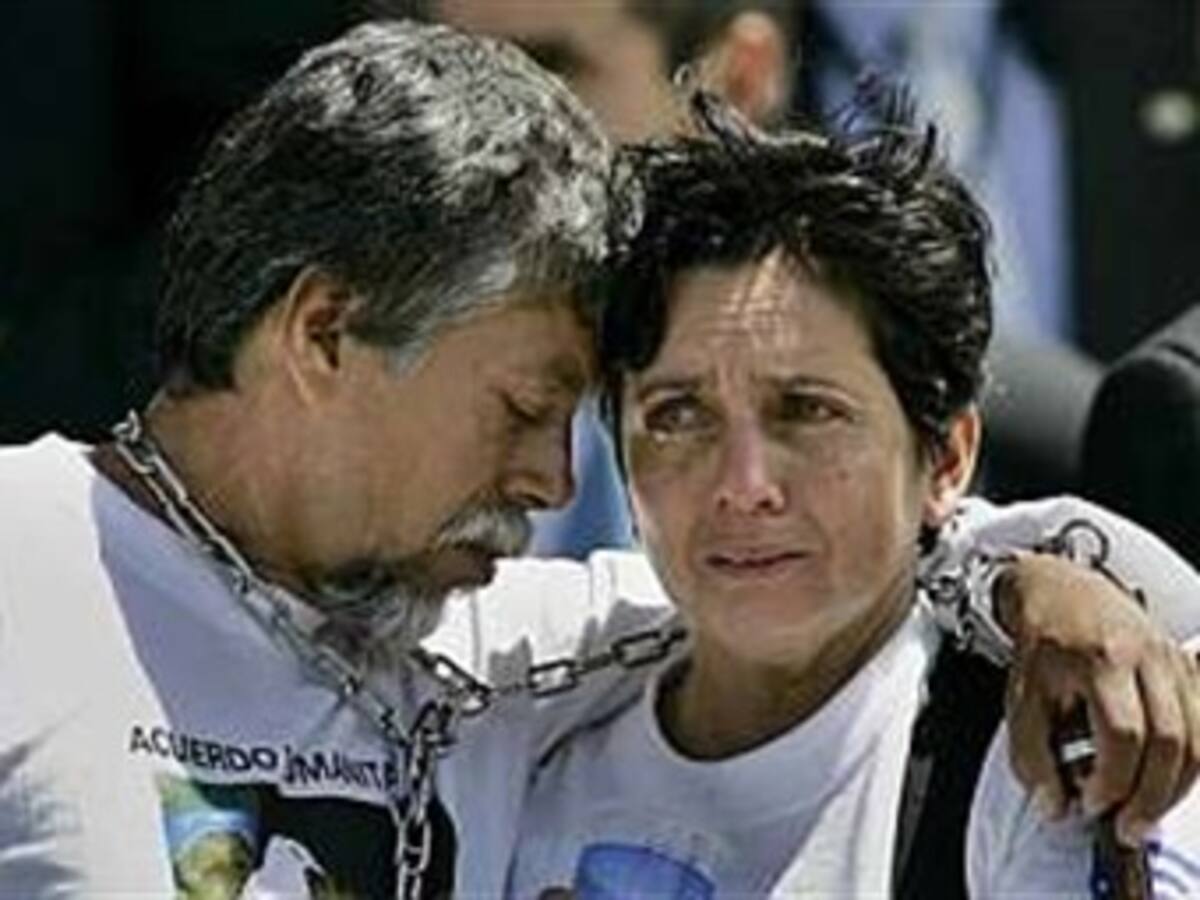 'No se dejen morir', le dice la mamá del cabo Moncayo a él y a los demás secuestrados