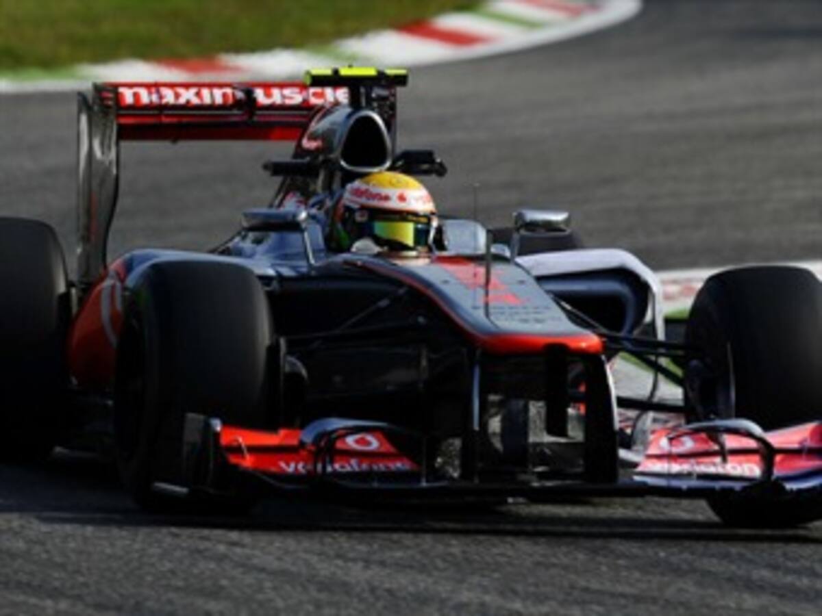 Hamilton logra la 'pole' en el GP de Monza