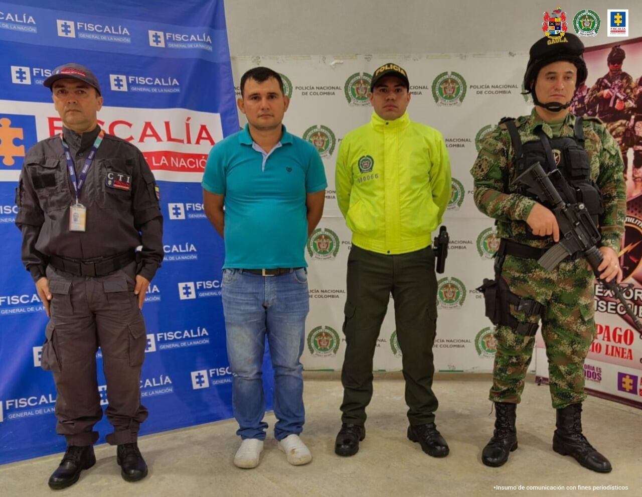 Foto: Fiscalía General de la Nación