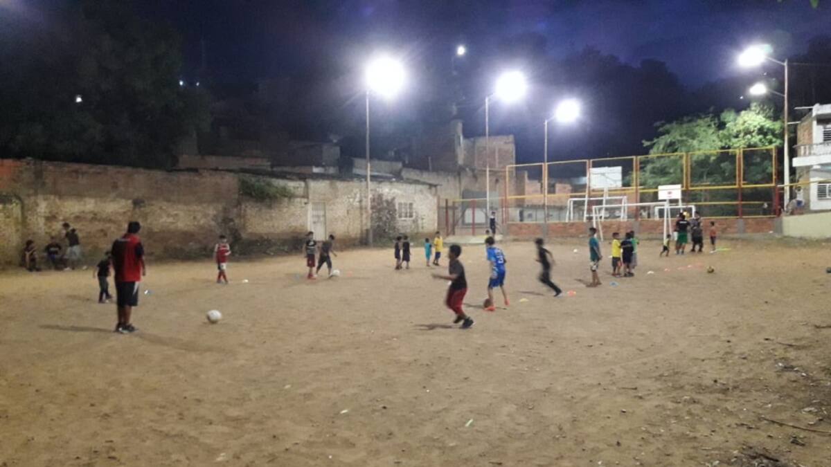 Barra del Indio del Cúcuta Deportivo inició escuela de formación