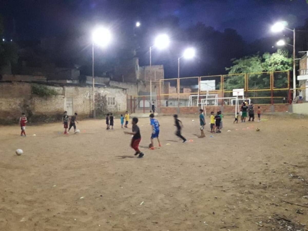 Barra del Indio del Cúcuta Deportivo inició escuela de formación