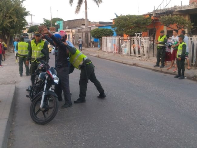 En Cartagena, operativos de la Policía dejan 21 personas capturadas