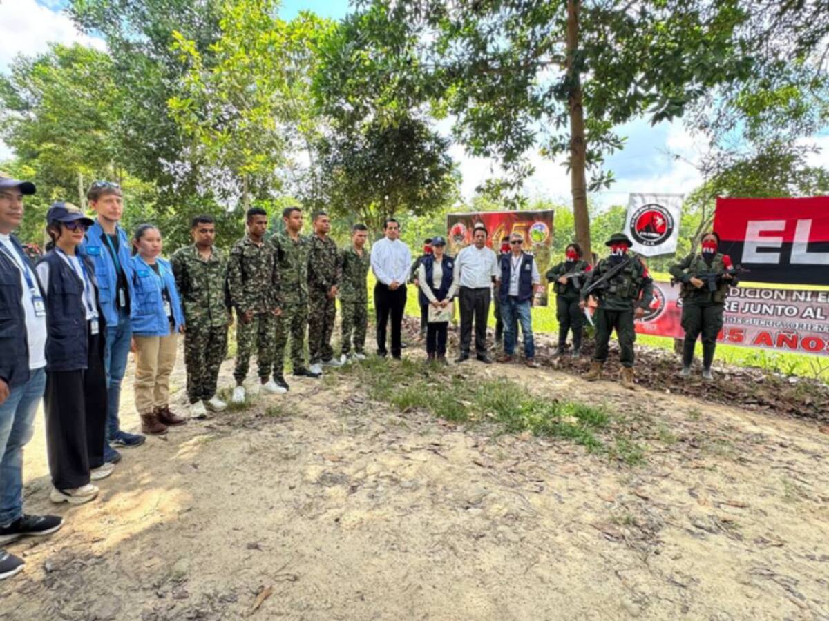 Fueron liberados cinco soldados secuestrados por el ELN en Arauca