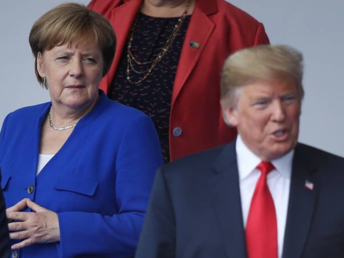 Trump y Merkel aseguran mantener una buena relación, pese a las críticas
