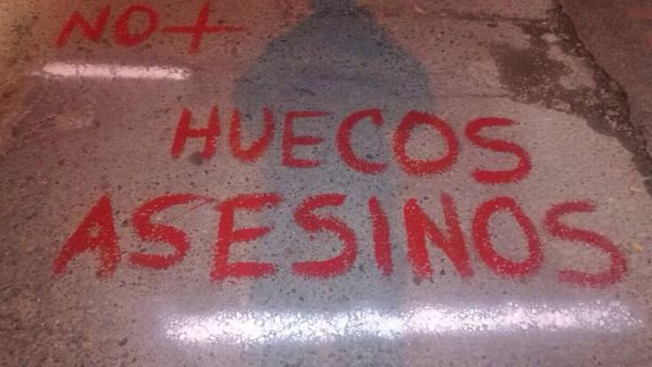 Juan Pablo Montoya del Club de motos Discover habla de la campaña de pintar los huecos de Pereira