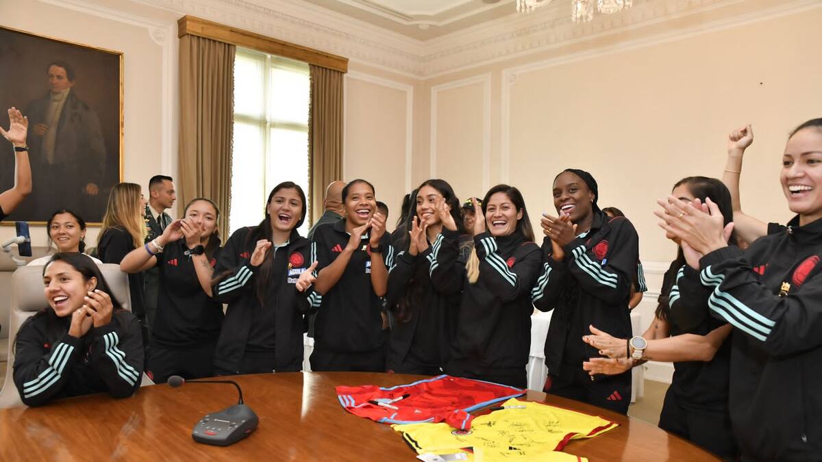 Jugadoras de la Selección Colombia femenina pidieron a Francia Márquez igualdad salarial