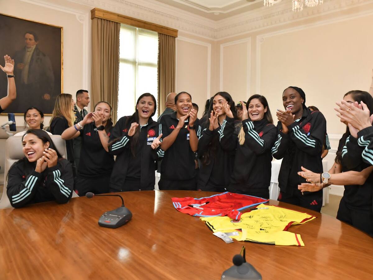 Jugadoras de la Selección Colombia femenina pidieron a Francia Márquez igualdad salarial