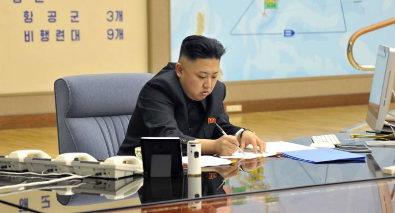 El líder de Corea del Norte, Kim Jong-un.
