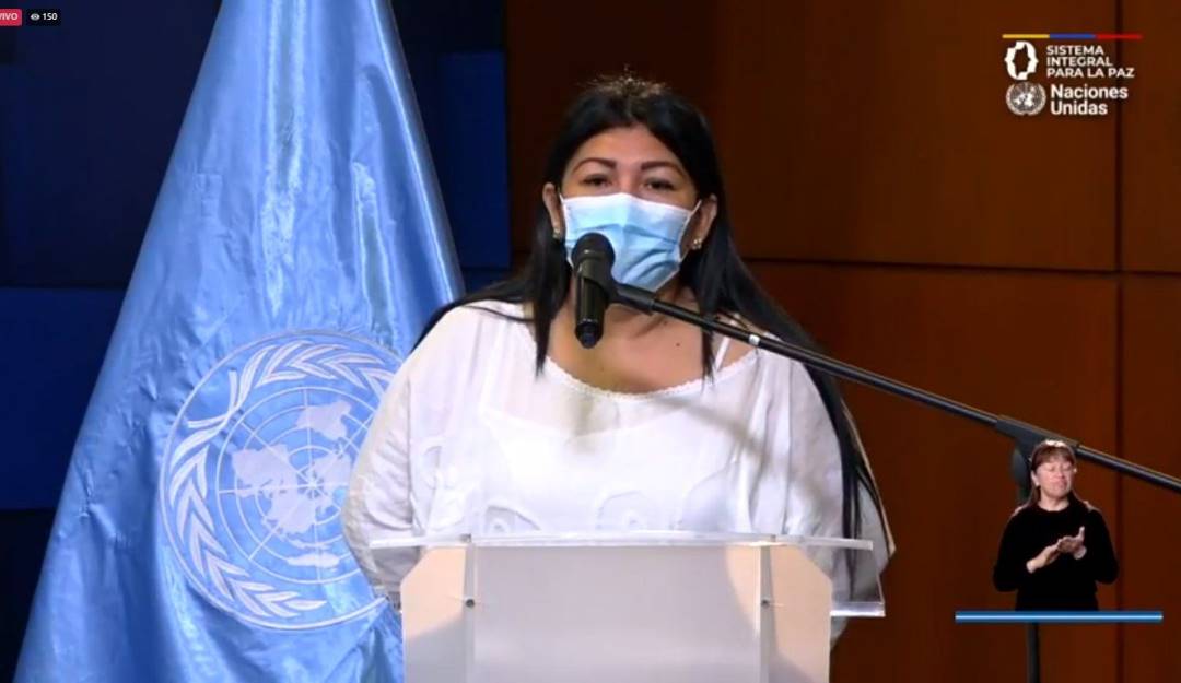 Débora Barrios, indígena víctima de la masacre de Bahía Portete / JEP