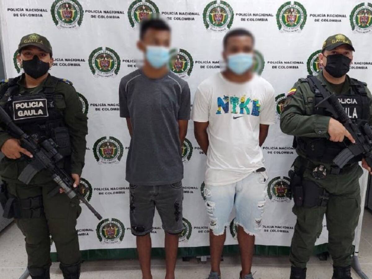 Capturaron a ‘Los Deliciosos’ por presunta extorsión en Cartagena