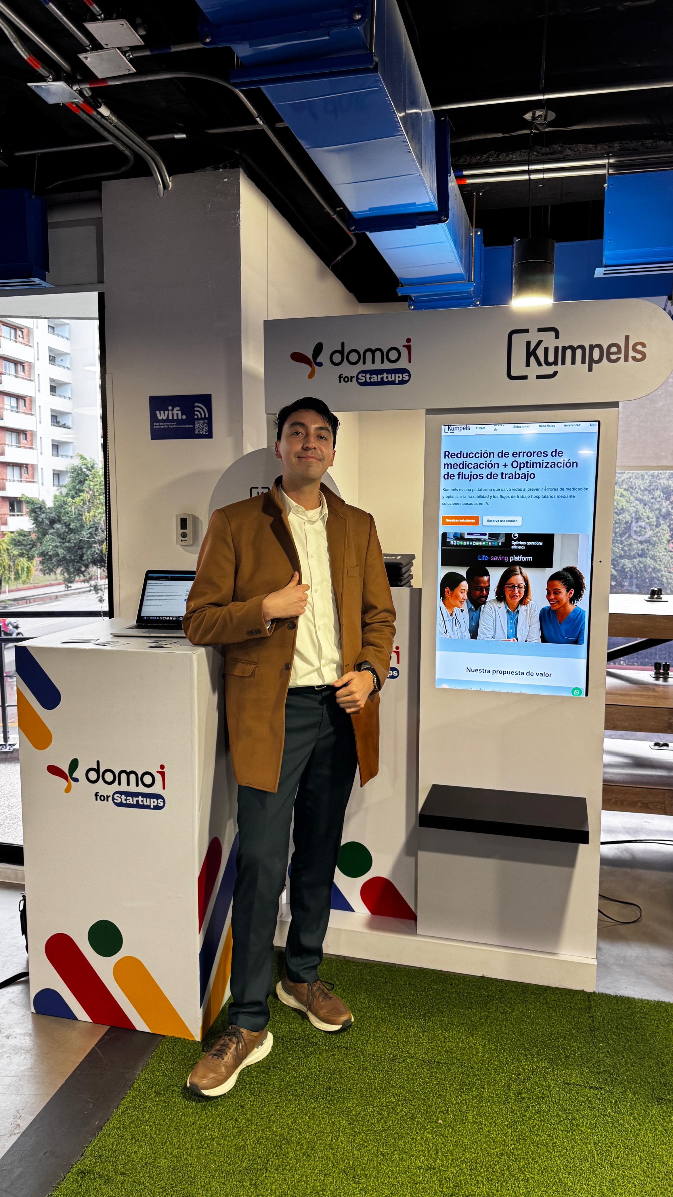 Kumpels Pharma en el programa de aceleración Davivienda y el Grupo Bolívar. | Foto: Kevin Castañeda