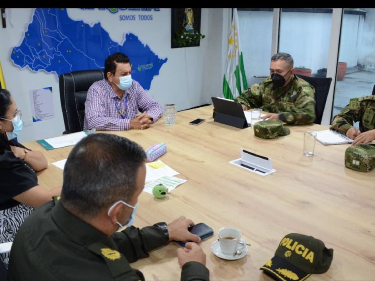 Autoridades analizaron orden público del Caquetá