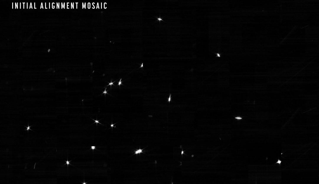 Telescopio Webb divisa su primera estrella y se toma una selfie