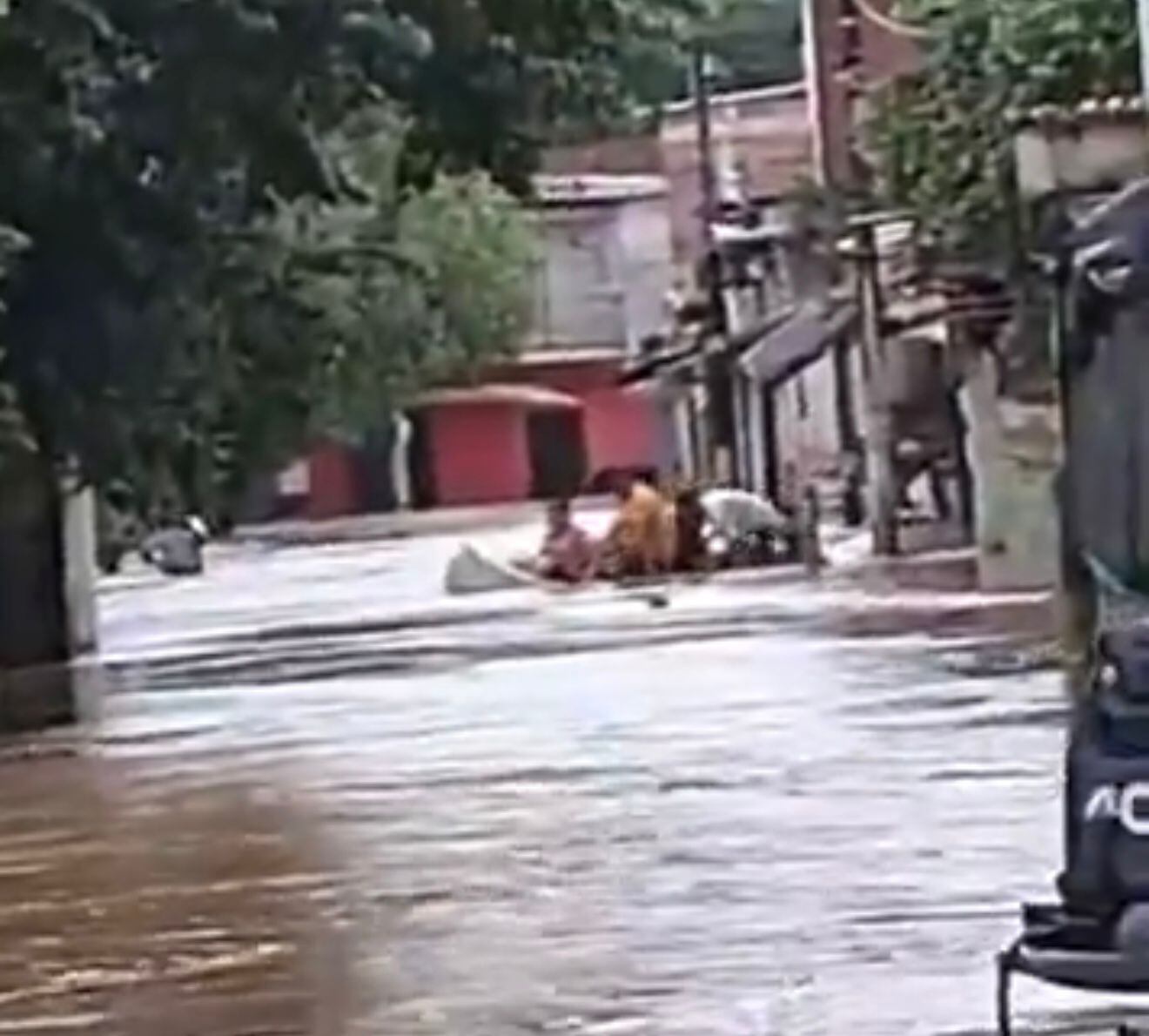 Emergencia por lluvias en Tibú. / Foto: Cortesía.